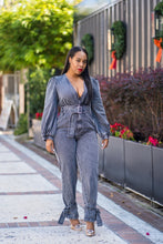 Load image into Gallery viewer, Chic Black Denim Jumpsuit
